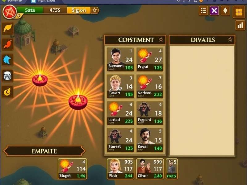 Pune Dominion Empire Builder gameplay screenshot showing empire management interface